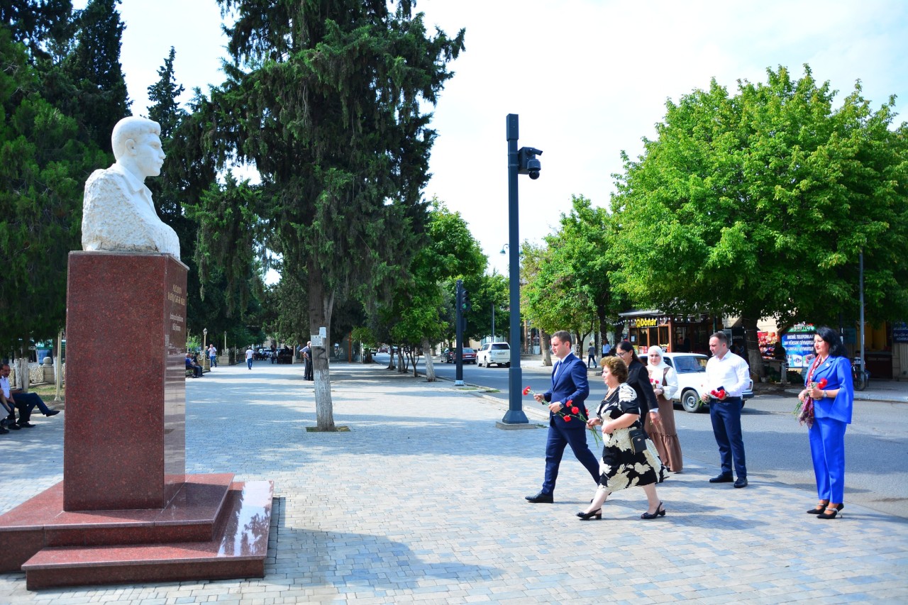 Ağstafada Milli Qəhrəman Rafiq Alıcanovun 60 illik yubileyi qeyd edilib - FOTOLAR